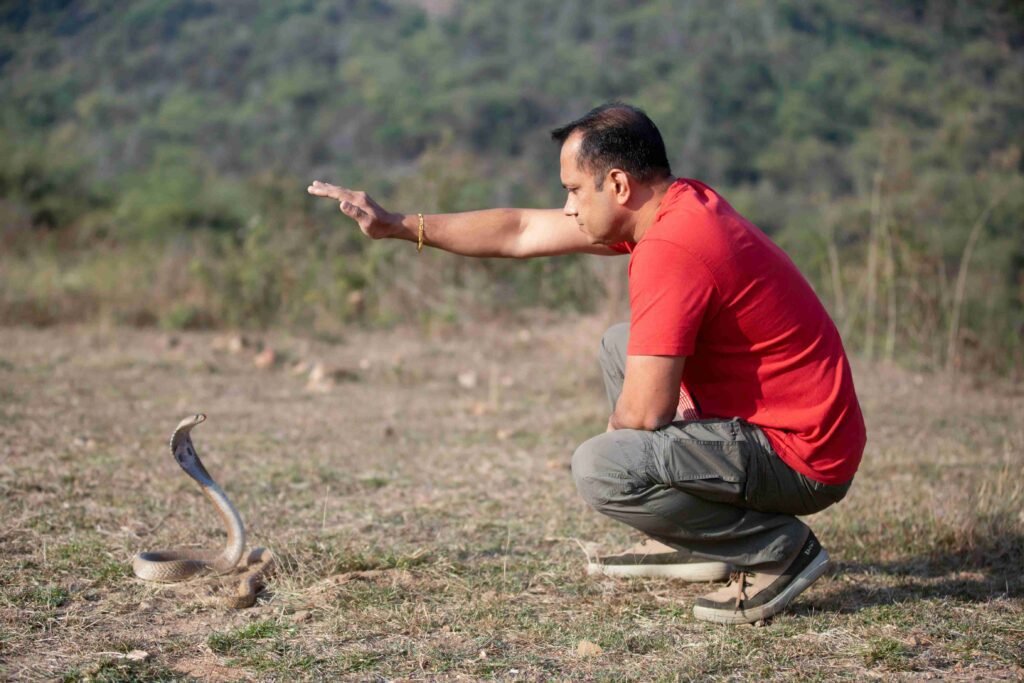 snake bites man in bihar 1