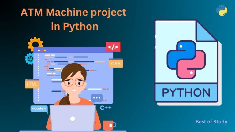 ATM Machine project in Python